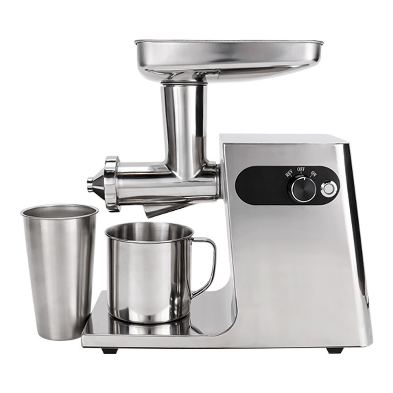 Juicer automático de acero inoxidable comercial doméstico jugador eléctrico vegetal fruta jengibre granada naranja espina image 7