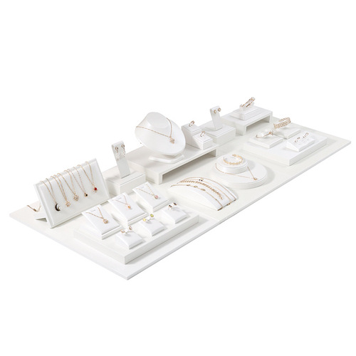 Jewelry Display Props, White Bracelet Stand, Necklace and Ring Display Stand, Accessory Display Rack, Jewelry Showcase