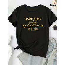 X 43302 Women's print short T-shirt Ůʿӡ������ T ��