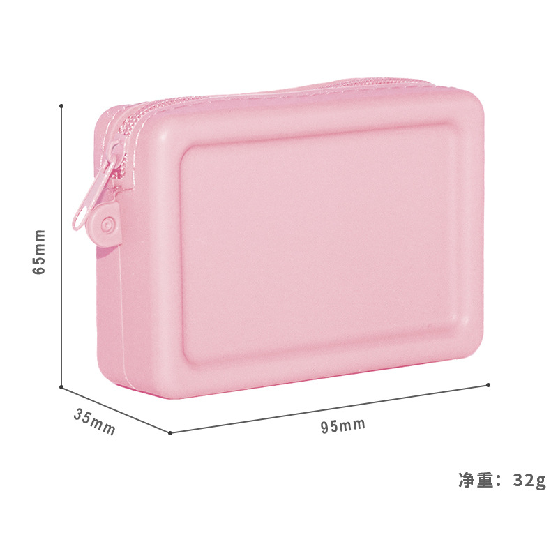 핑크색 작은 사각형 가방