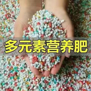 High-Efficiency Blending Fertilizer, Slow-Release Nitrogen, Phosphorus, Potassium, Trace Element Granules, Complete Nutrition, Long-Lasting Fertilizer for Melons, Fruits, Vegetables and Florals