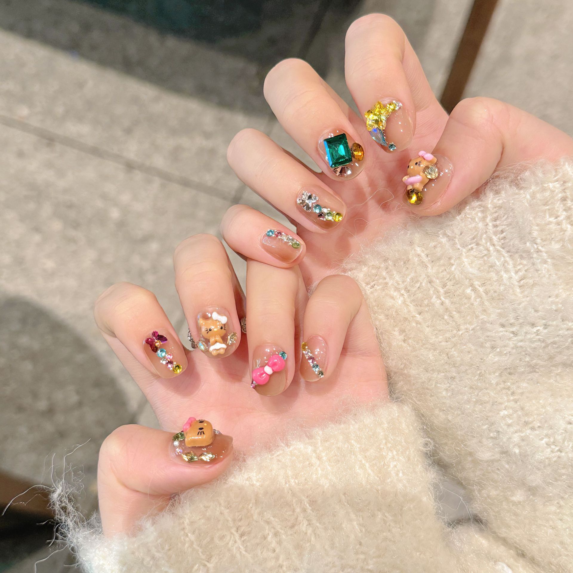 Nail stickers for manicure
