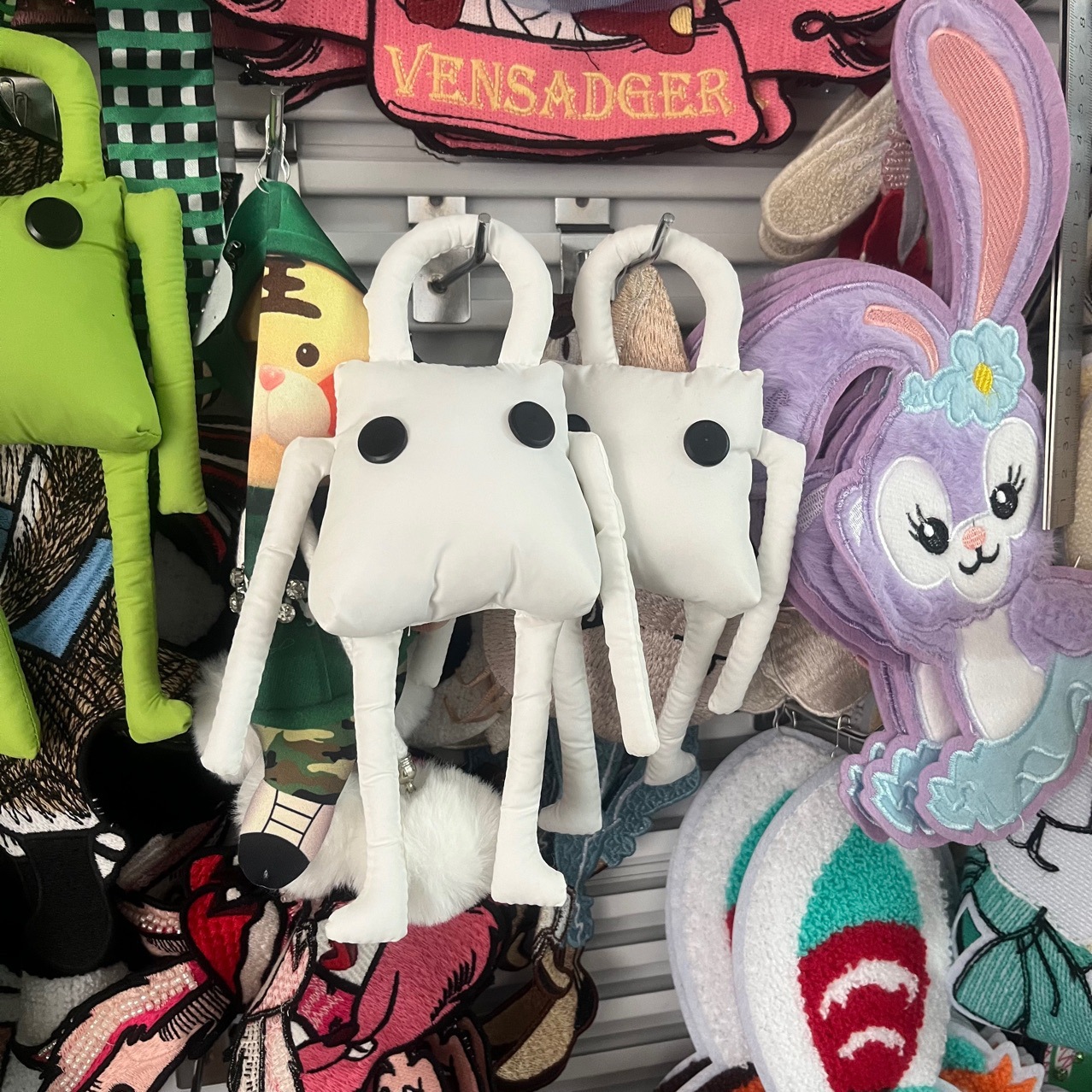 2023新人气立体绿色充棉娃娃背包珠片布贴 创意刺绣补丁布贴服装