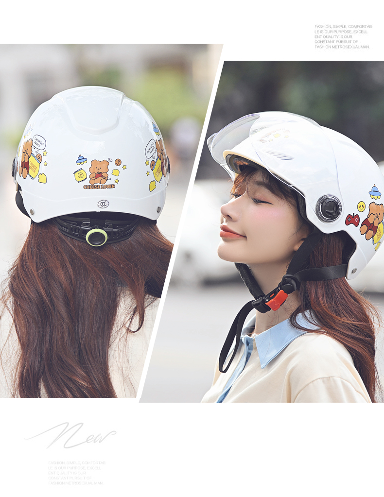Electric Motorcycle Helmet for Women
