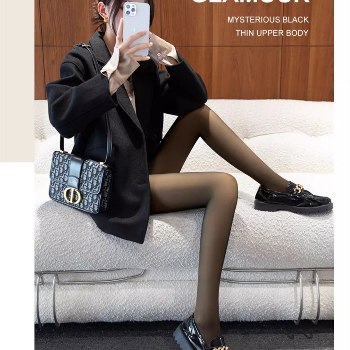 [Long Velvet] Para artefactos transfronterizos falsos de piernas de carne y luz