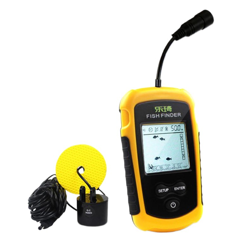 Leqi fish finder wired sonar color screen fishing fish finder fishing supplies