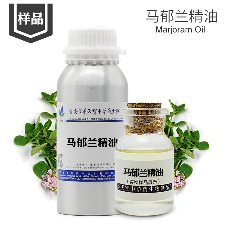 马郁兰精油样品5ML  Marjoram Oil  蒸馏马郁兰油 甜马郁兰精油