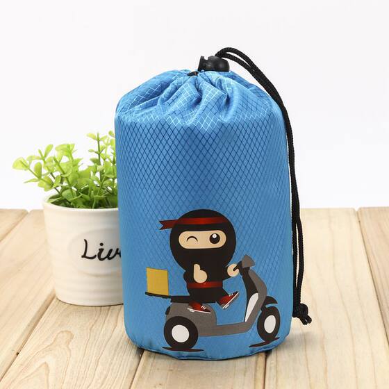 Grid rhombus nylon polyester packaging bag travel clothing luggage sub-pack down jacket finishing storage bag
