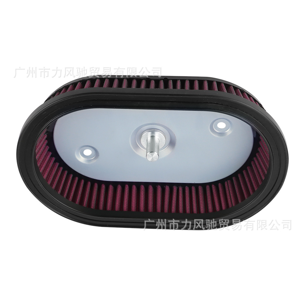 Para Harley Street Glide CVO FLHXSE modificado filtro de aire cartucho filtro de aire elíptico