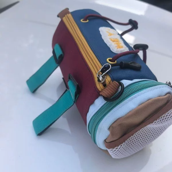 New Horizontal Style Bicycle Handlebar Bag, Cute Crossbody Bag for Women, Large Capacity Storage Bag for Outdoor Use, Universal Dropshipping