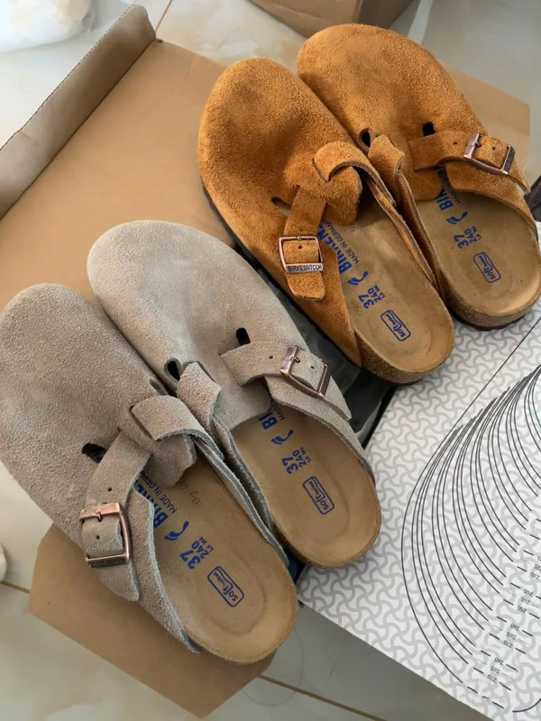 Boutique-Level~ Fishing Birkenstock Shoes for Women, 2026 Spring and Autumn New Style, Half-Slipper Cork Birkenstock Thick-Soled Clogs for Men