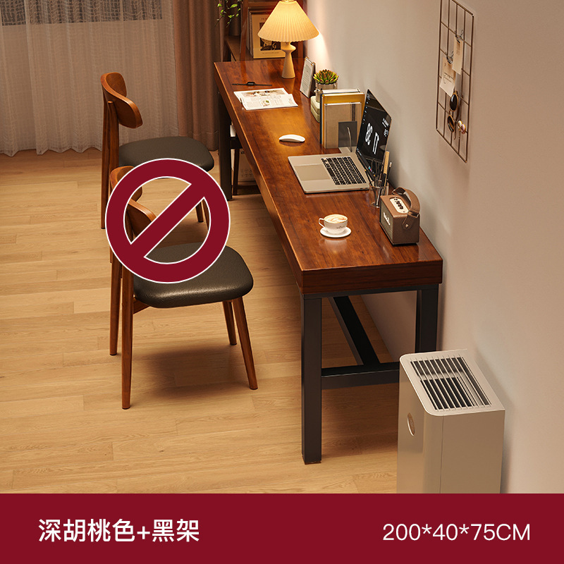 Escritorio casa chica dormitorio mesa larga simple alquiler casa pared mesa larga Mesa DE TRABAJO balcón estrecho escritorio de la computadora
