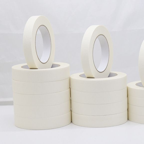 厂家直销美纹胶纸可书写耐高温美纹纸胶带办公家居装修易撕皱纹胶