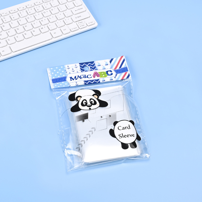 Fabricante de la estrella juego de cartas rey tarjeta de película titular de la tarjeta liner tablero juego de cartas tarjeta de juego tarjeta de cubierta de la tarjeta de película 20 seda