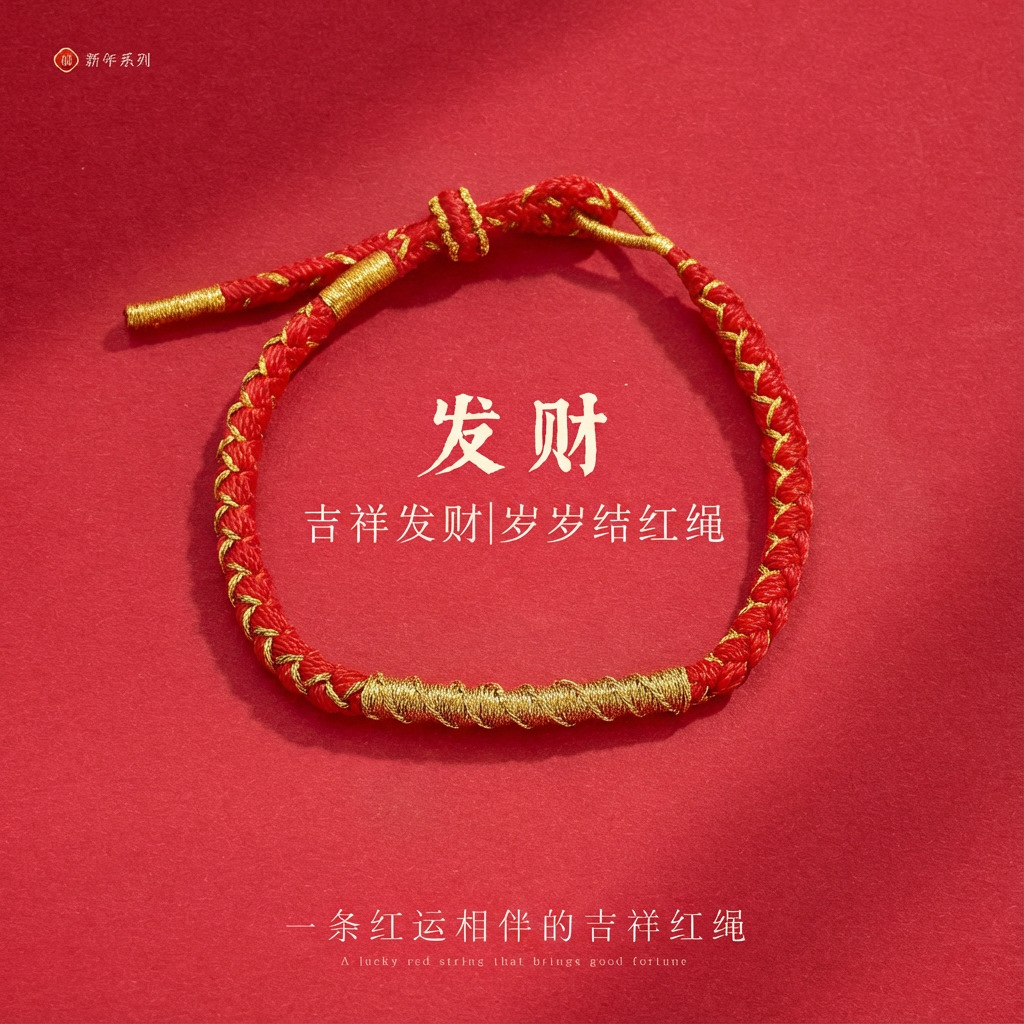 Dragon Year Red Rope Bracelet Dragon Rope Handmade Dragon Zodiac Zodiac Year Gift