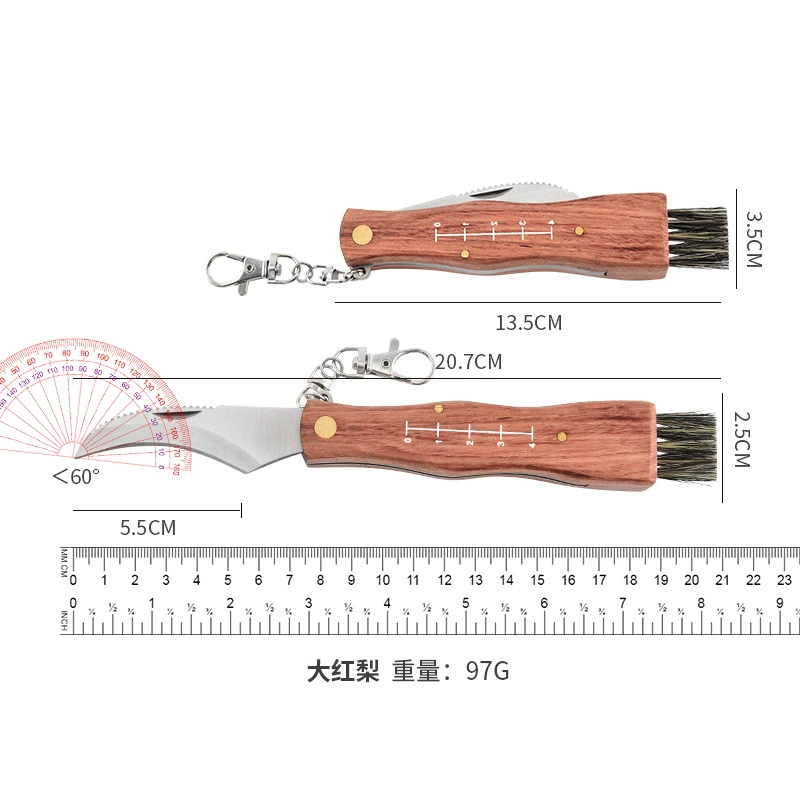 Universal travel pocket knife, brush, Birthday gift, wholesale