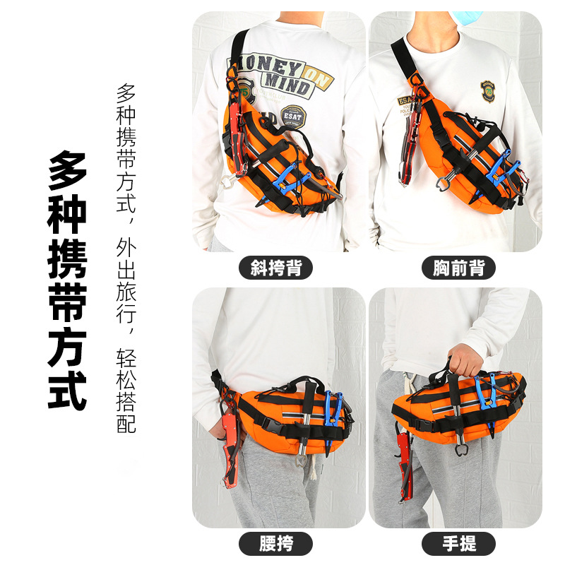 Luya pecho bolsa de cintura trabajador gadget cintura bolsa de viaje deportes al aire libre equitación hombro crossbody Luya bolsa de pesca