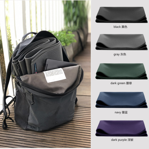Frog's same style folding travel mat, ultra-thin yoga mat, outdoor portable floor mat, light and wear-resistant fitness mat