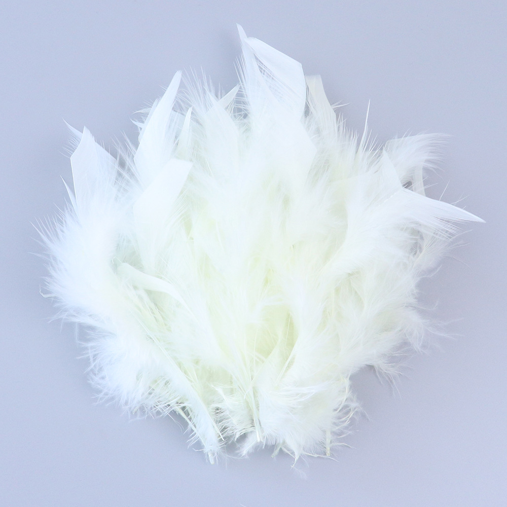 10 - 15cm toque de pelo de pavo piezas de fuego multicolor opcional DIY material hecho a mano image 15