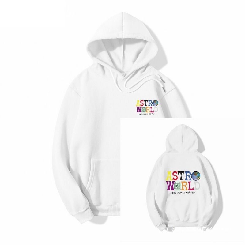 Astroworld Wish You Were Here Hoodies European and American Trendyy Printed Hooded Sweatshirt
