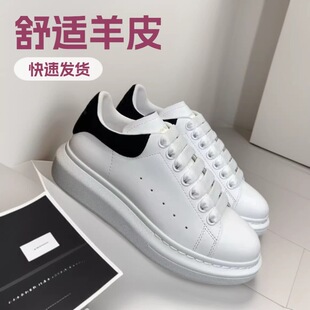 ����С��ЬţƤ�ٴ��Ь��Ů����ɸ�Ь5CM�ϵ�Ь��ԭ�^��ţƤ
