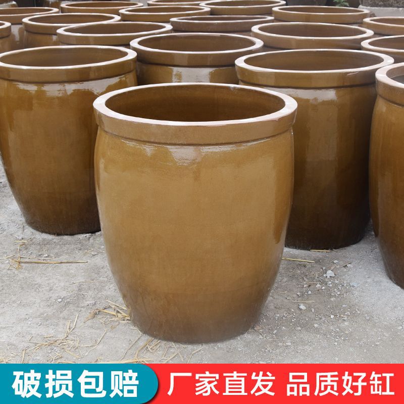 陶瓷大号水缸老式储水家用大酱水缸腌菜缸咸菜缸家用腌制净水缸