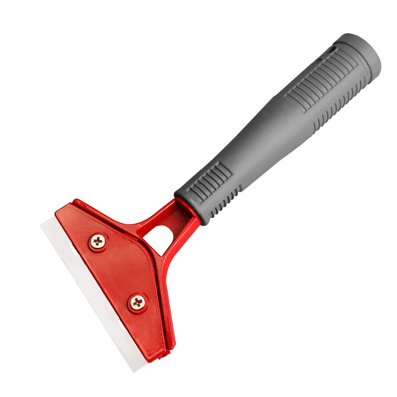 Las ventas de la fábrica de acero inoxidable mango extendido cuchillo de limpieza limpiador de vidrio de aleación de aluminio varilla telescópica raspador de limpieza