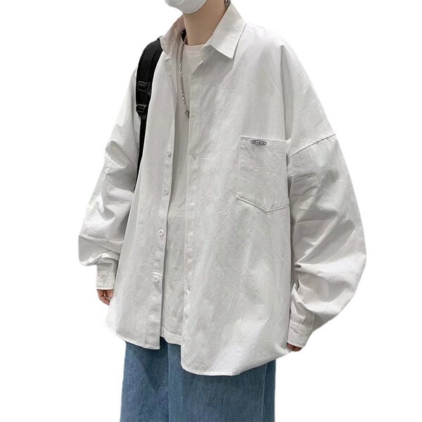 Solid color summer shirt