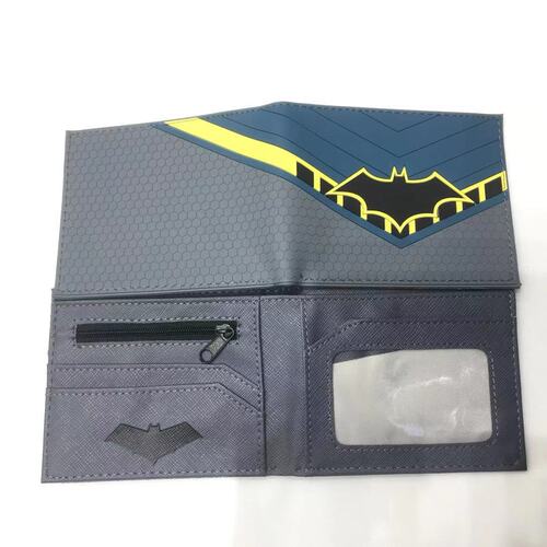 Superhero Wallet Short Wallet Wallet for Students Men and Women Comic Superhero Comic Peripheral Wallet