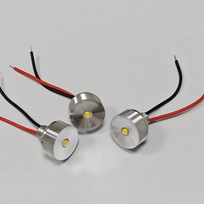LED小射灯 1W迷你低压点光源3v5v12V设备柜子指示灯工艺品照明灯
