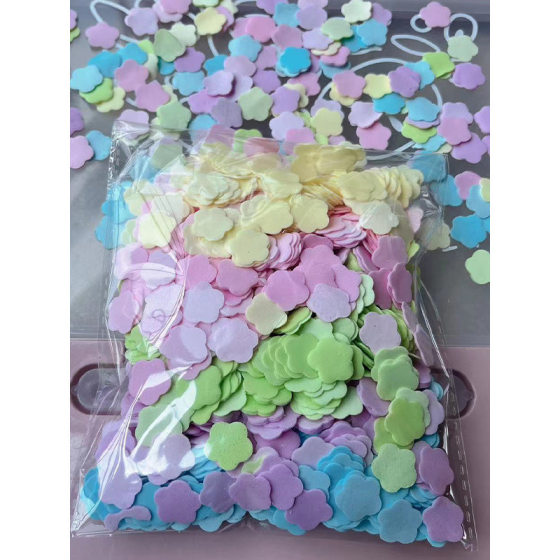Bulk Soap Flakes Disposable Hand Soap Flakes Petal Paper Soap Flakes Student Version to Carry with You for Women