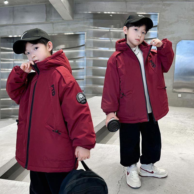 부르고뉴 두꺼운 파카