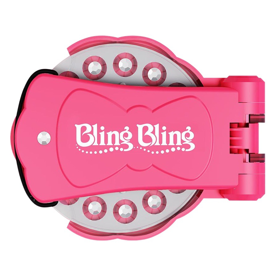 Blinger juguetes de maquillaje blingbling taladro de uñas niña jugar casa palo taladro de juguete