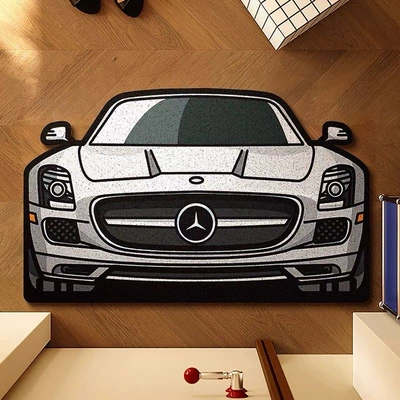 Home Entrance Wire Ring Stain-Resistant – Avtomobil döşəmə paspasları - mercedes-benz-silk-circle-floor-mat-4060cm-silk-circle