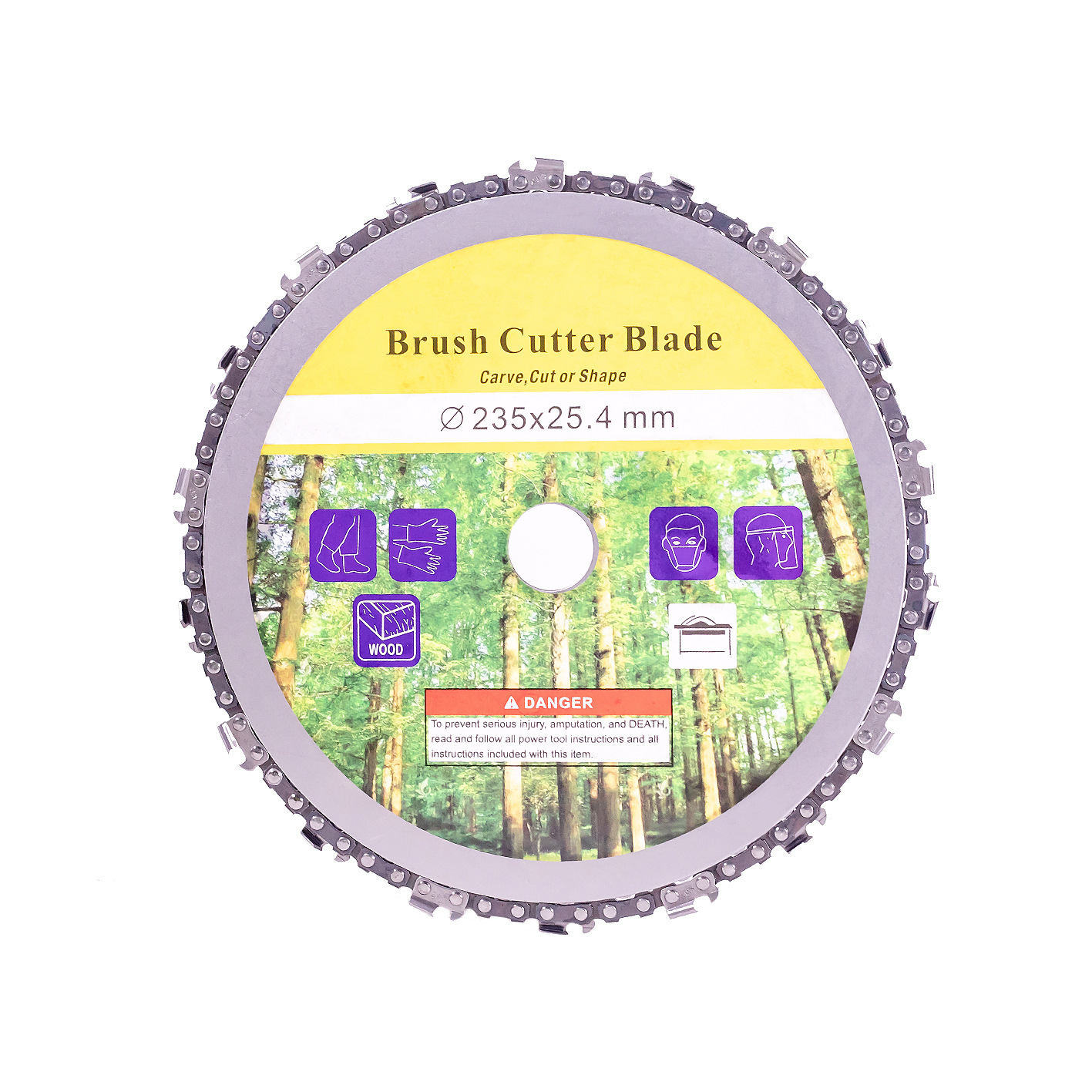 圆盘锯割草机链条盘木工盘锯片割灌机高速钢圆盘锯片