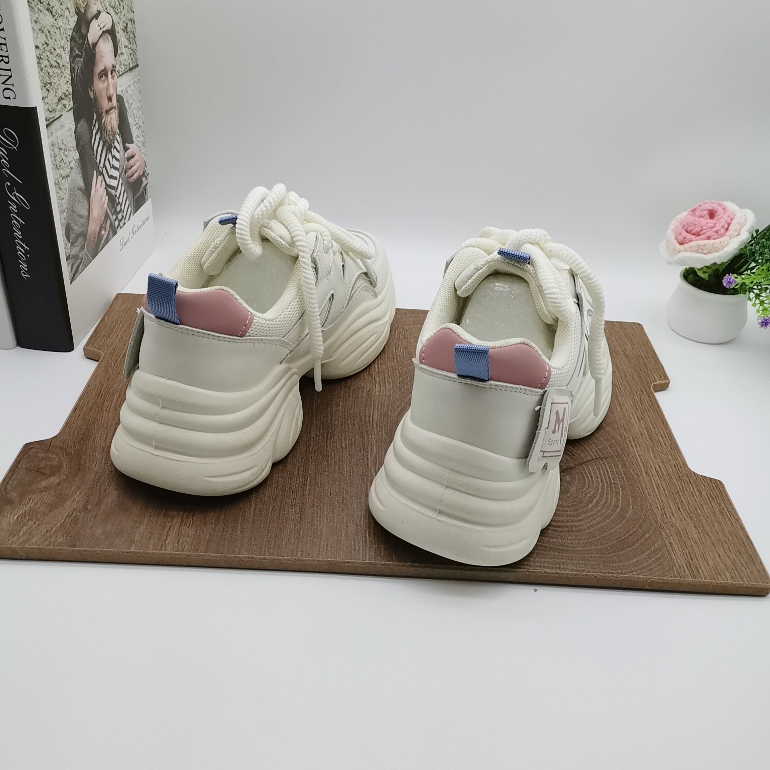 Pájaro abstracto principios de otoño 2025 nuevos zapatos para correr para hombres y mujeres zapatos deportivos para estudiantes zapatos de moda coreanos zapatos para estudiantes de secundaria