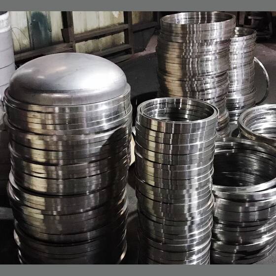 Vessel stainless steel hook flange 304 manhole filter flange 316L quick assembly flange size can be made