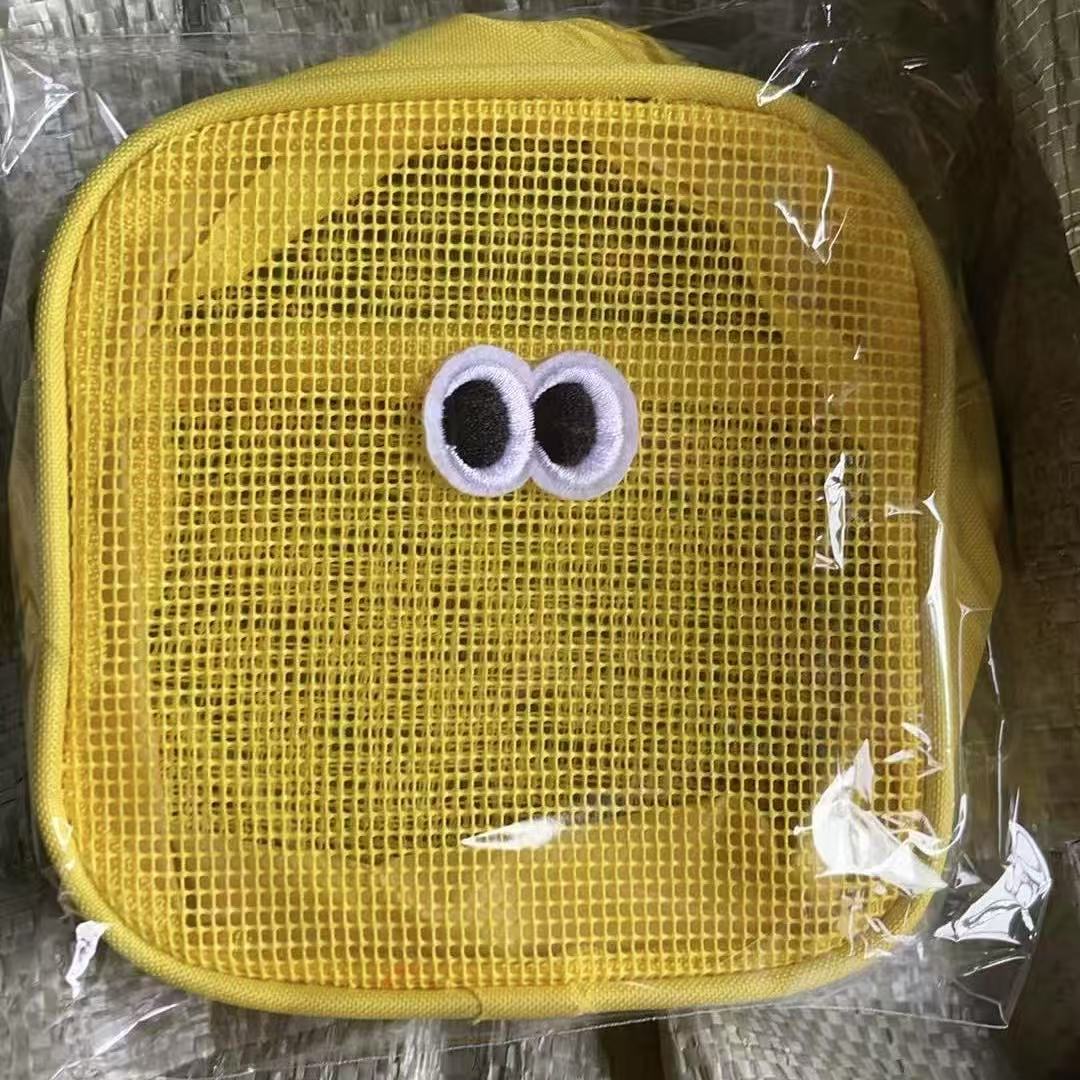 Corea del Sur livework tridimensional bolsa de lavado de maquillaje de malla de gran capacidad bolsa de organización digital bolsa de almacenamiento de artículos diversos del viaje