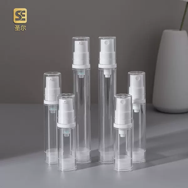Manufacturer's In-Stock 5ml 10ml 15ml Dual-Style as Dispensing Bottles, Spray Lotion Vacuum Bottles, Small Sample Single-Use Bottles