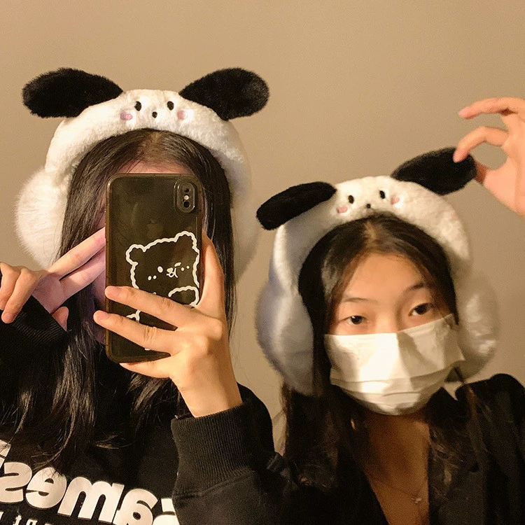 Согревающие наушники, мультфильмовый earmuffs, защита ушей