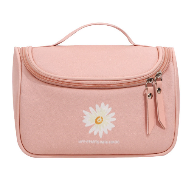 2020 invierno nuevo impermeable a prueba de humedad de gran capacidad portátil grande abierto bolsa de cosméticos de almacenamiento de baño bolsa de organización