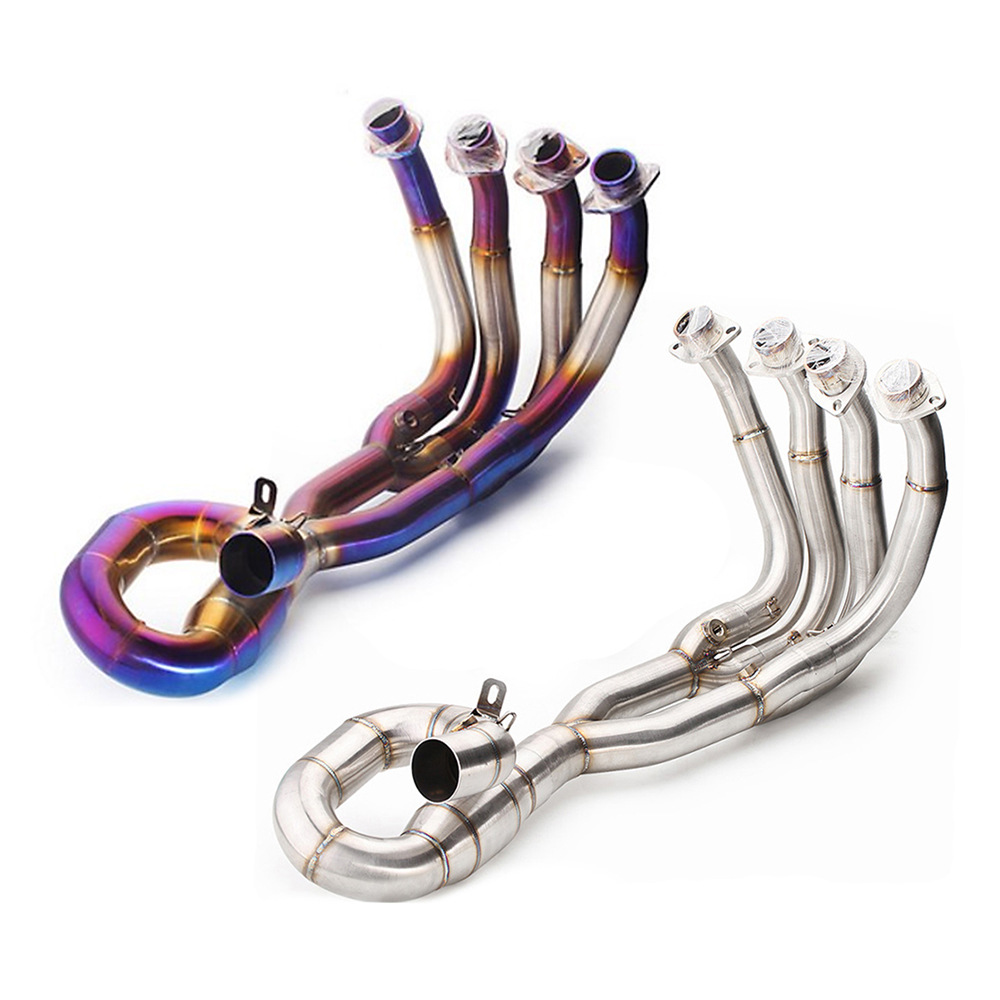 Motorcycle Yamaha Yamaha R6 Modified Stainless Steel Front Exhaust Connection Pipe 98-19 Exhaust Pipe