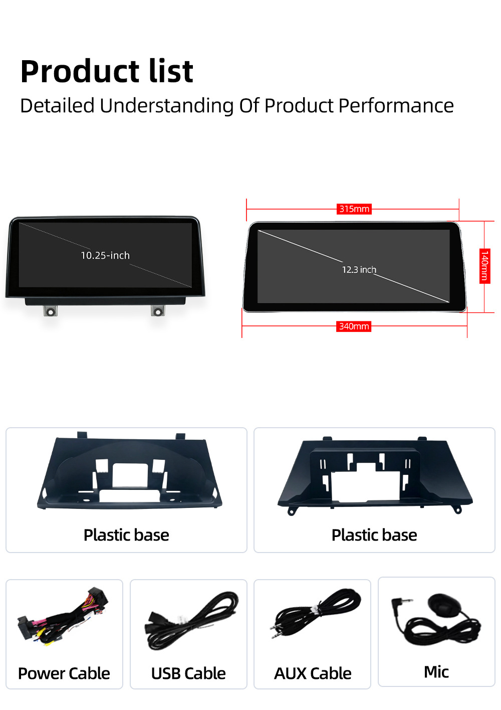 Suitable for Bmw X5 E70 X6 E71 E72 Ccc Cic Smart Central Control Large-Screen Car Navigation Radio