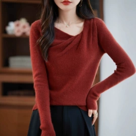 女式羊绒衫;女式羊毛衫;成人帽
