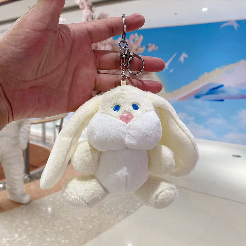 Colgante de felpa sanliou yugui perro llavero accesorios muñeca coolomi muñeca regalo juguete