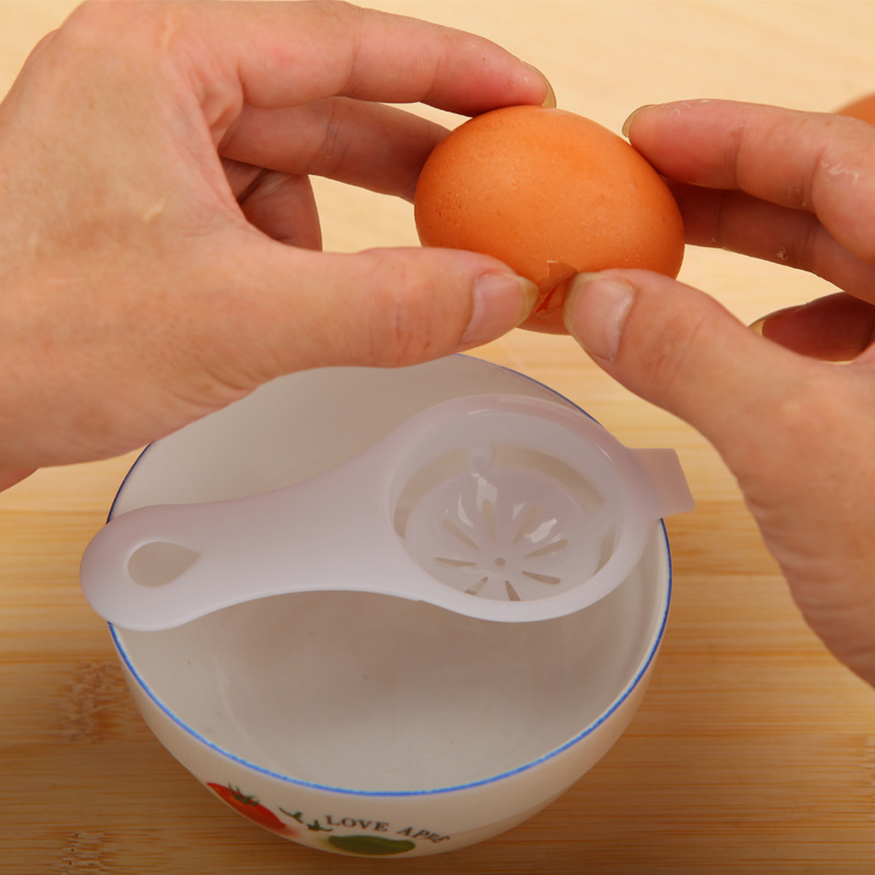 Home egg separator whisk yolk separator egg separator egg filter kitchen egg yolk white separator egg mixture filter