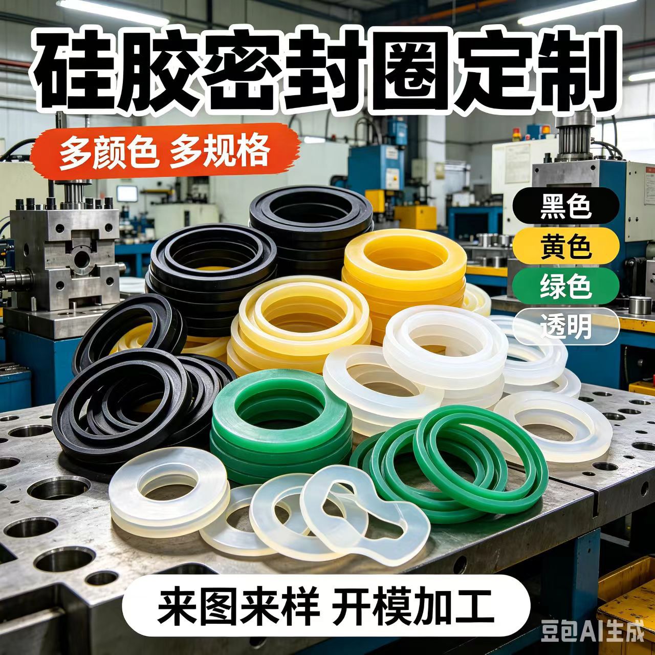 密封件可开模定制