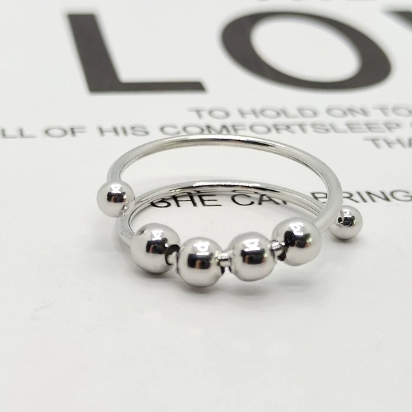 Stainless steel, silver