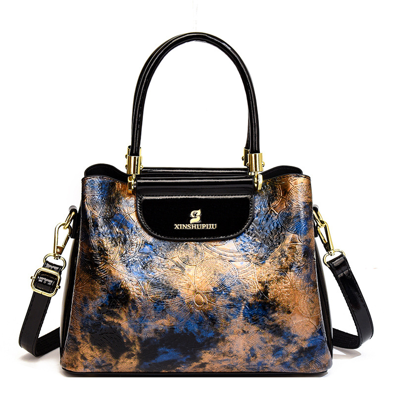 Bolso de hombro de mujer Europa y América retro bolso de tendencia nicho diseño universal temperamento de alta sensación bolso de mochila