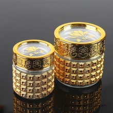 金色装藏红花的专用瓶子3克5克10克装玻璃瓶高档迪拜罐子纸盒空罐